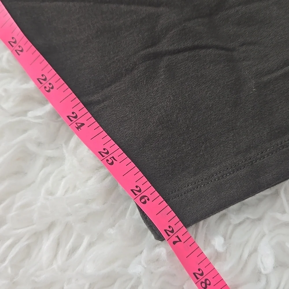 Max & Mia Olive Pull On Elastic drawstring waist and a relaxed fit lounge pants.
